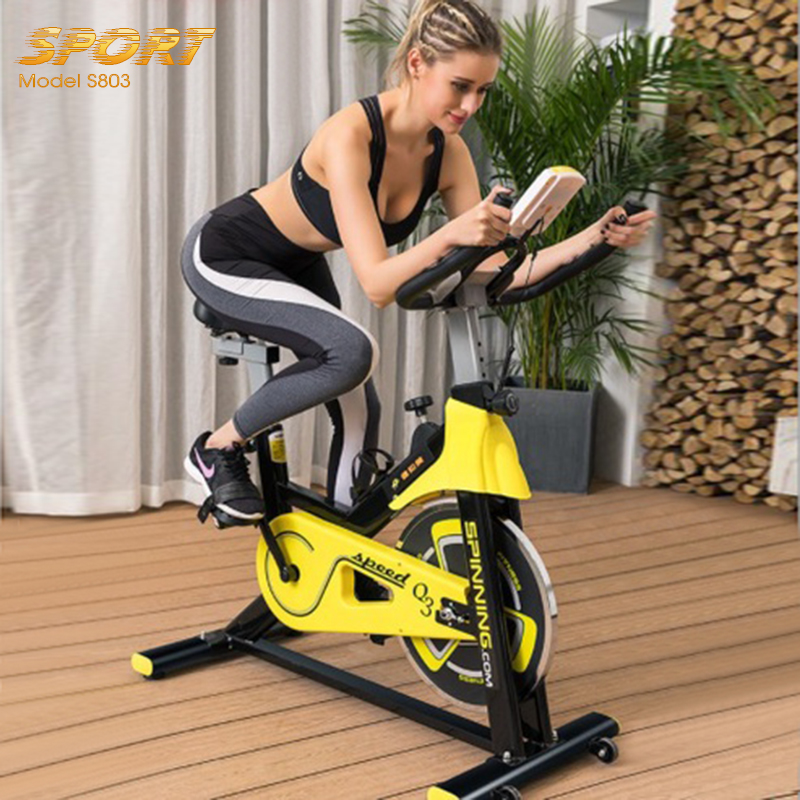 Xe đạp hỗ trợ tập luyện thể dục, tập gym, máy tập thể thao Sport model S - 803 chất lượng loại 1