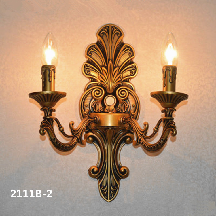 Đèn ốp tường pha lê phong cách Châu Âu sang trọng đầy ấn tượng 2111B-2