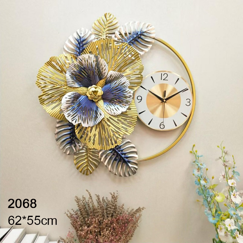Đồng hồ treo tường trang trí hiện đại mã 2068A